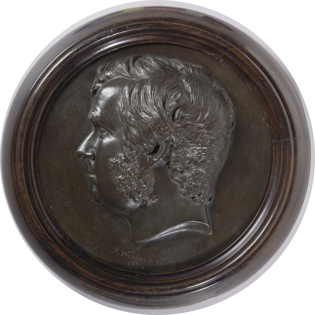 Sir James Martin (1820-86) 1854 (brąz) autorstwa Thomas Woolner