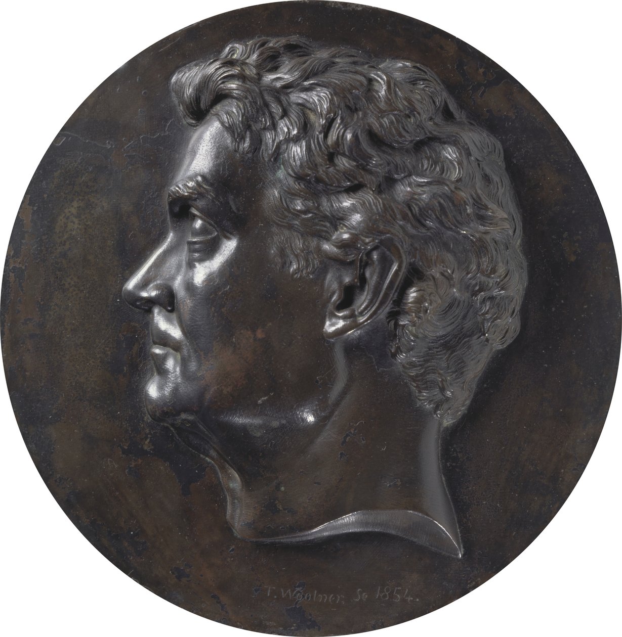 William Charles Wentworth (1790-1872) 1854 (brąz) autorstwa Thomas Woolner