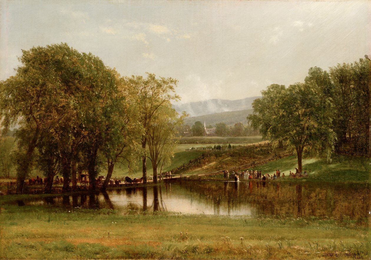 Chrzest autorstwa Thomas Worthington Whittredge