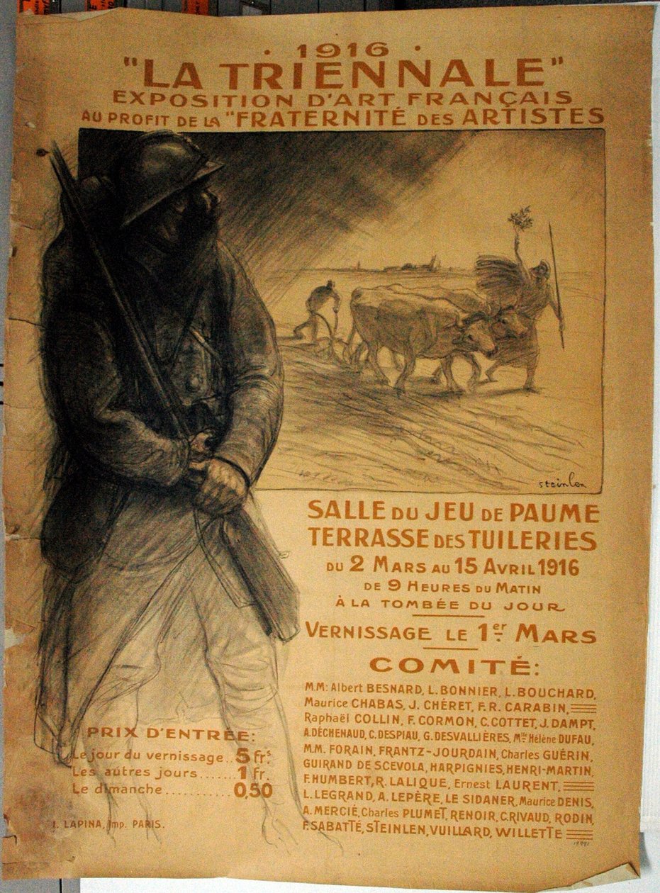 1916 "Triennale autorstwa Théophile Alexandre Pierre Steinlen