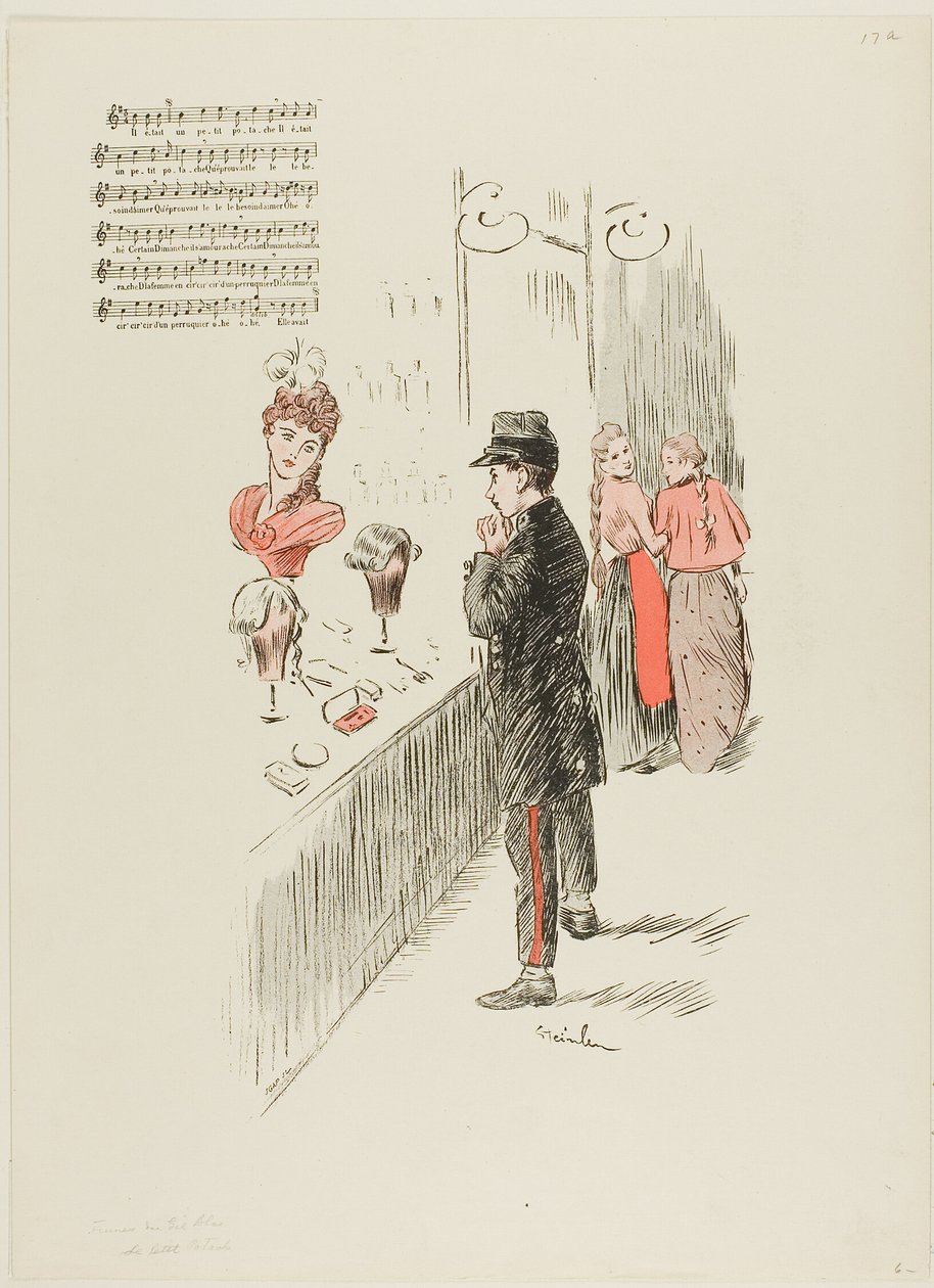 Le Petit Potach autorstwa Théophile Alexandre Pierre Steinlen