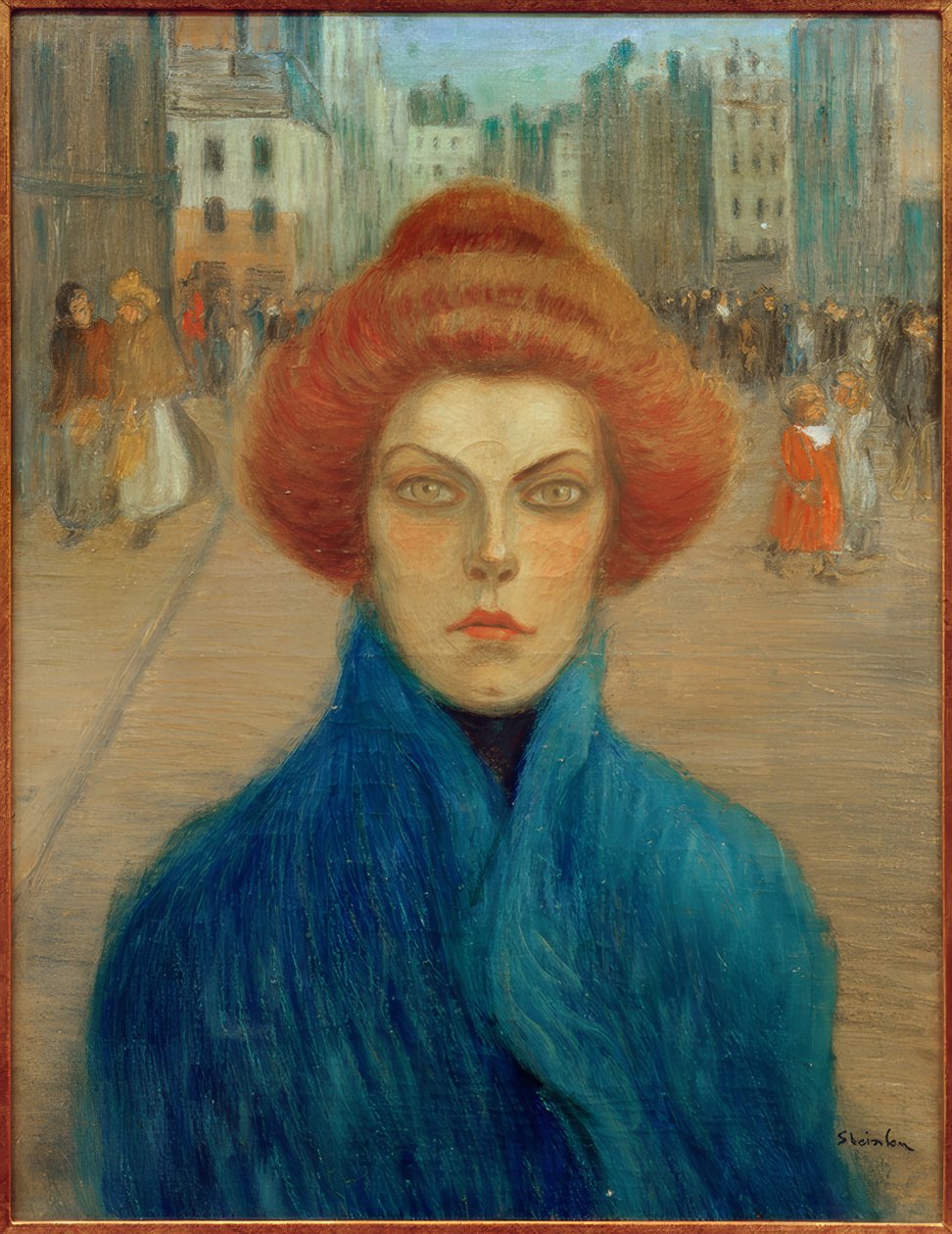 Powrót do szkoły wieczorem autorstwa Théophile Alexandre Steinlen
