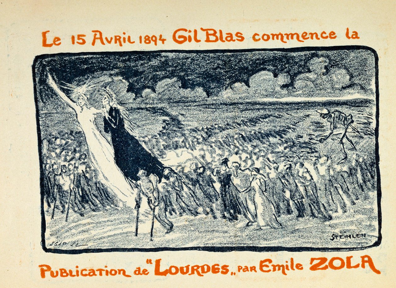 15 kwietnia autorstwa Théophile Alexandre Steinlen