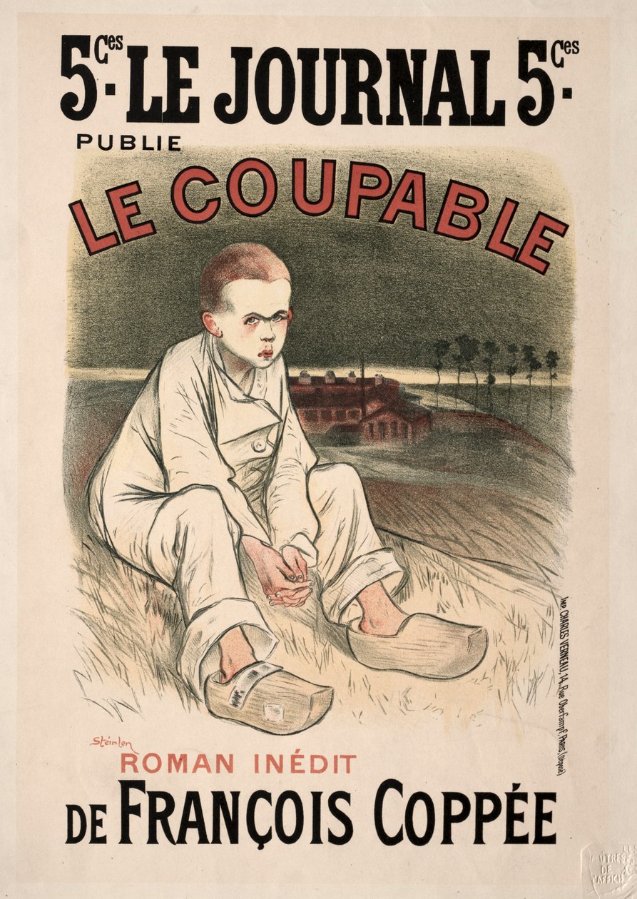 Sprawca, 1896. autorstwa Théophile Alexandre Steinlen
