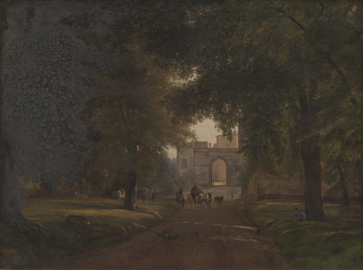 Poza Ariccia autorstwa Thorald Brendstrup