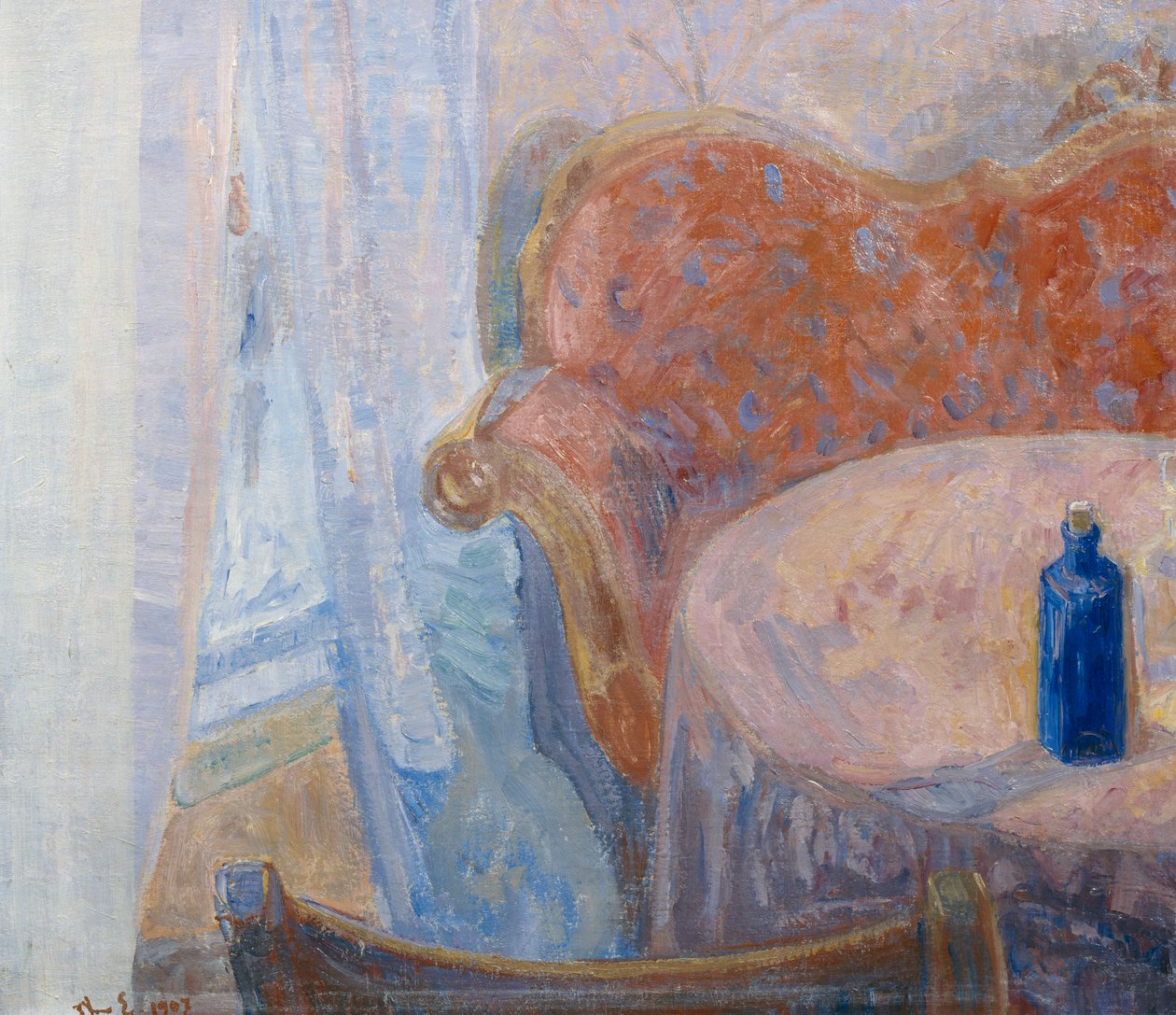 Niebieska karafka autorstwa Thorvald Erichsen