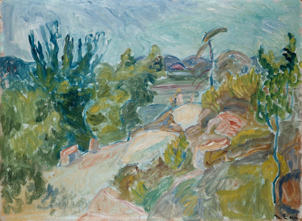 Droga (obraz) autorstwa Thorvald Erichsen