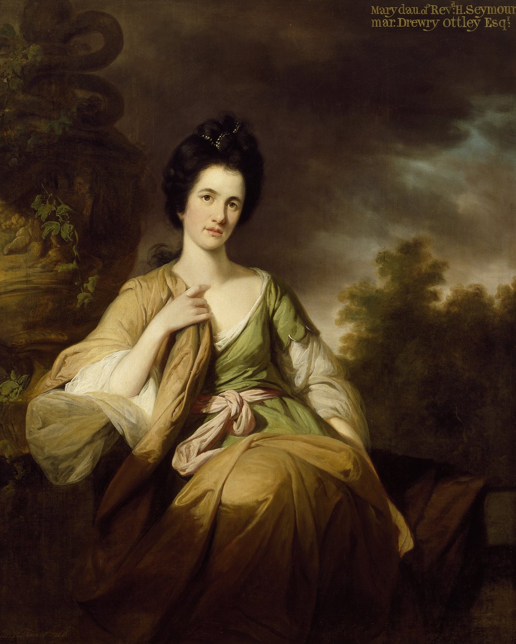 Pani Drewry Ottley, 1768 autorstwa Tilly Kettle