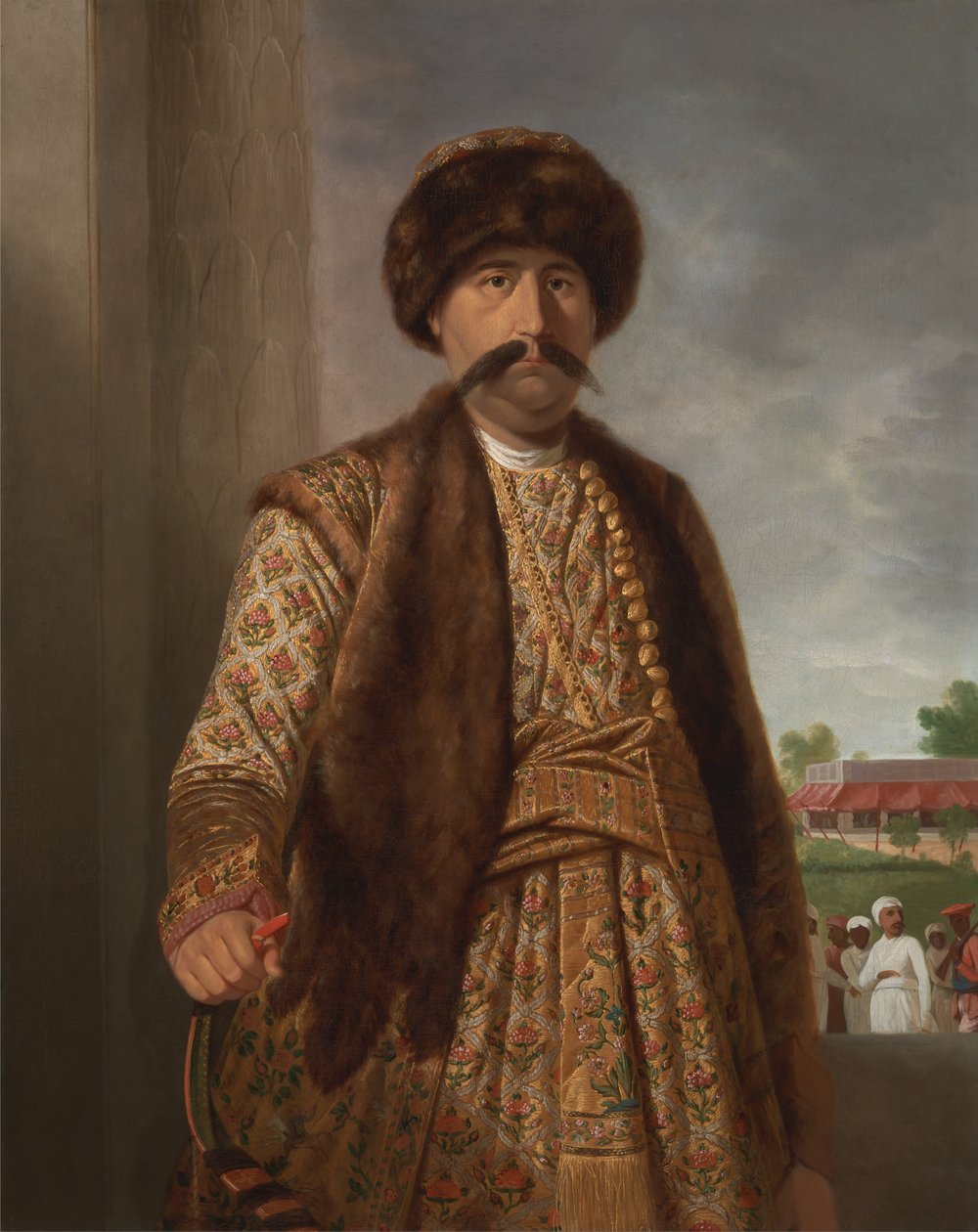 Shuja-ud-Daula, Nawab z Oudh autorstwa Tilly Kettle