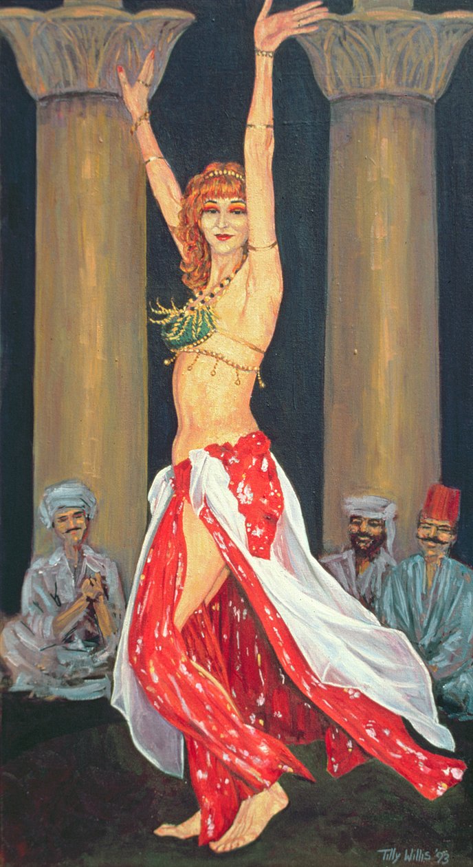 Tancerka brzucha, 1993 autorstwa Tilly Willis