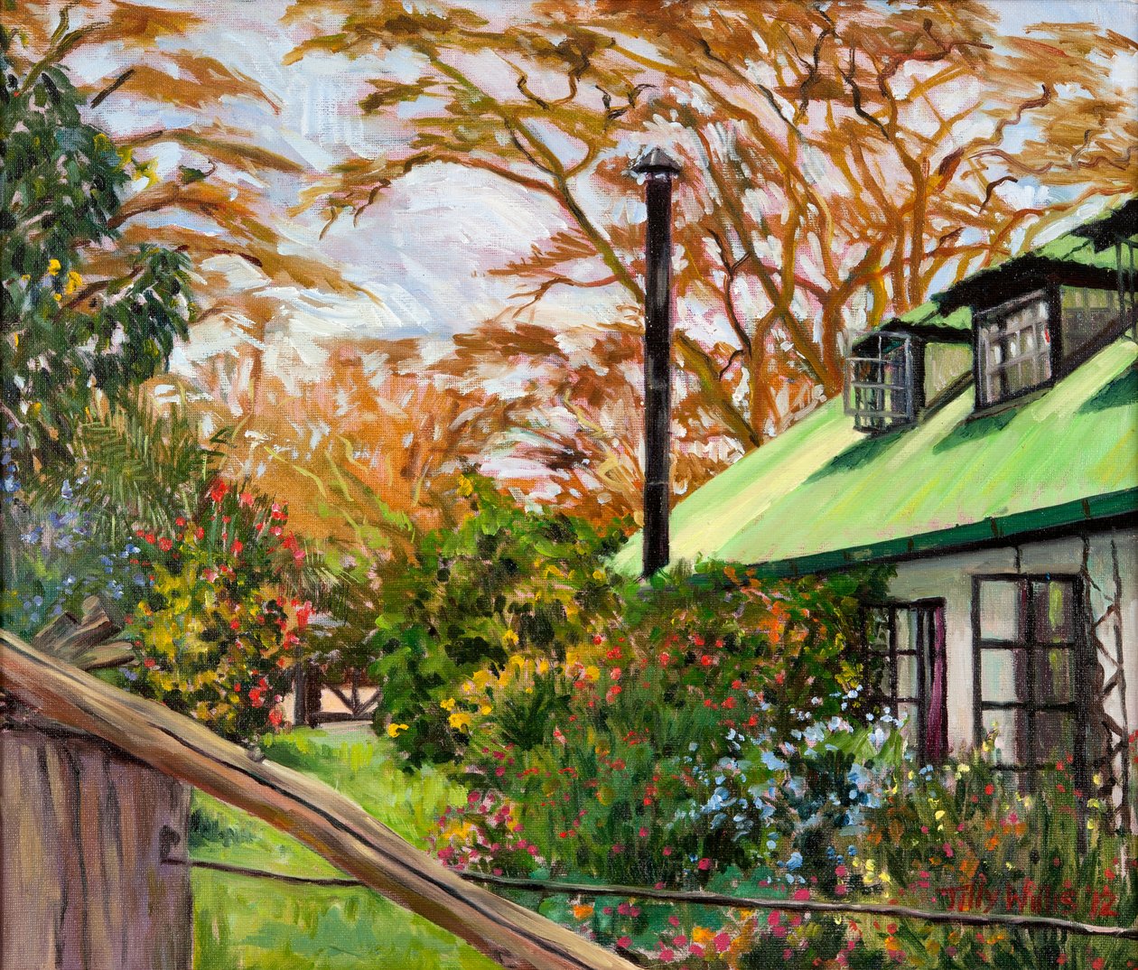 Kenijski ogród, 2012 autorstwa Tilly Willis