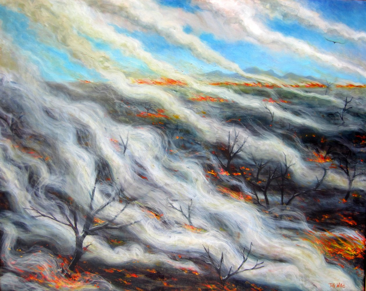 Scorched Earth, 2014, autorstwa Tilly Willis