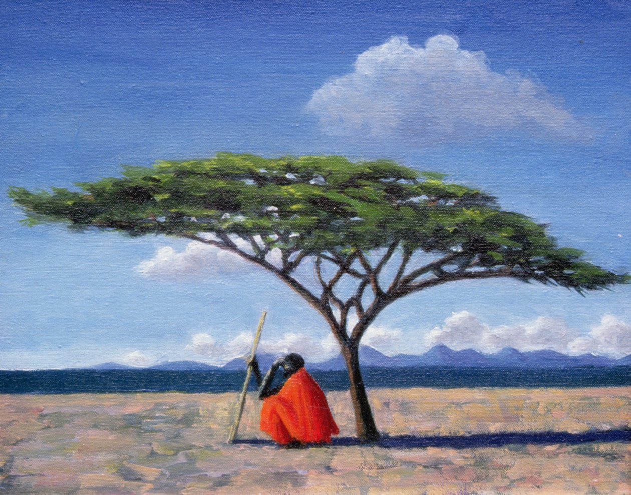 Cieniste drzewo, 1992 autorstwa Tilly Willis