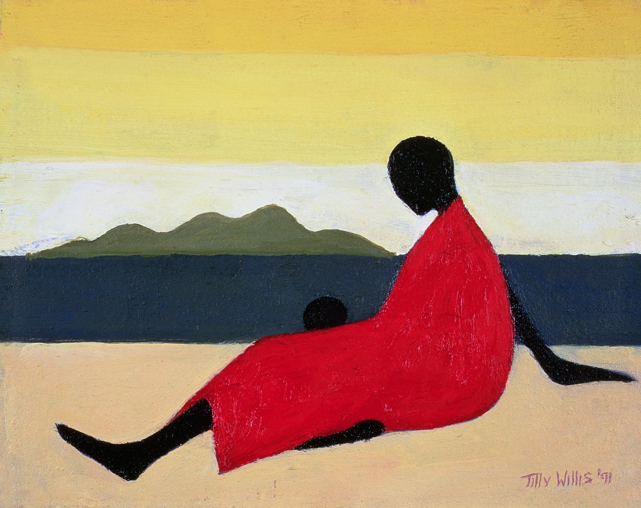 Matka i Dziecko, 1991 autorstwa Tilly Willis