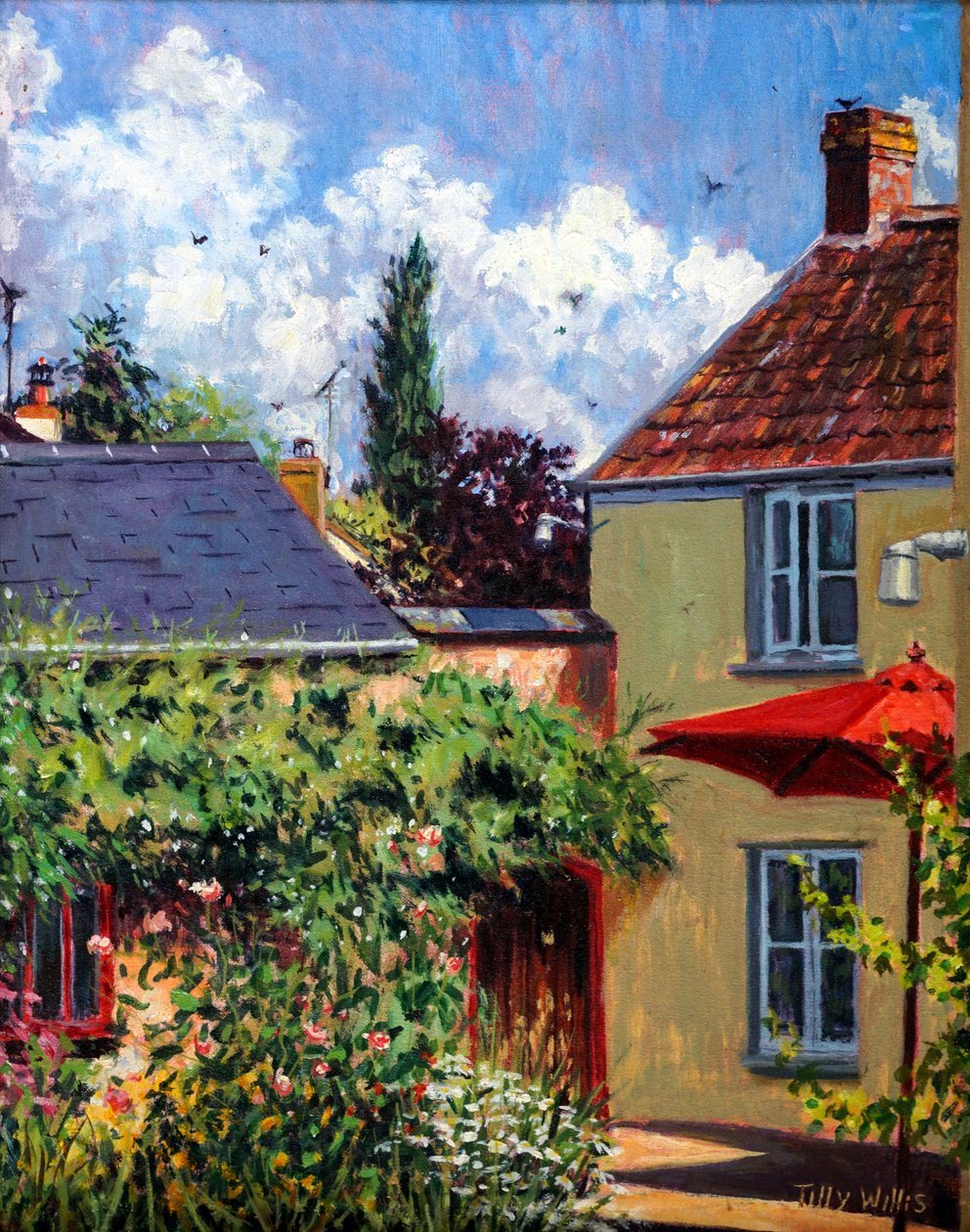 Czerwony Parasol 2011 autorstwa Tilly Willis