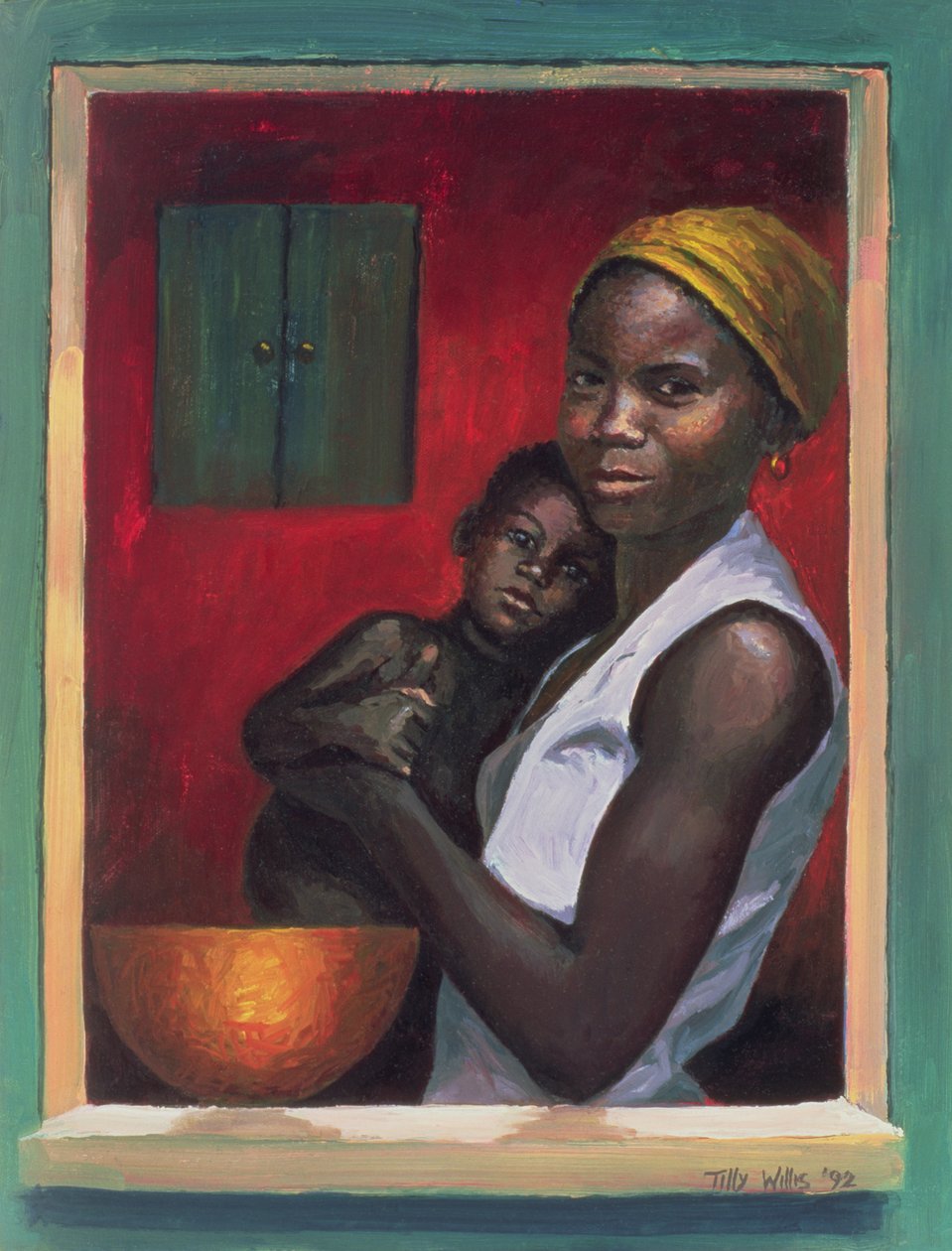 Przez okno, 1992 autorstwa Tilly Willis