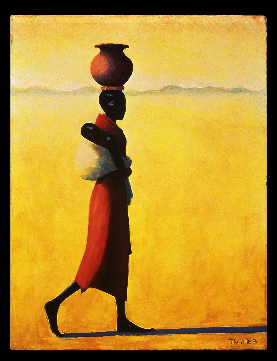 Kobieta spacerująca, 1990 autorstwa Tilly Willis