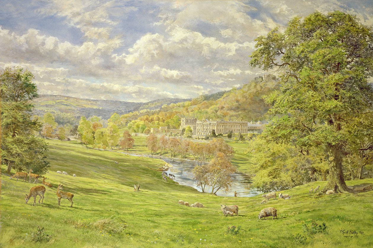 Chatsworth, 1989 (wc) autorstwa Tim Scott Bolton