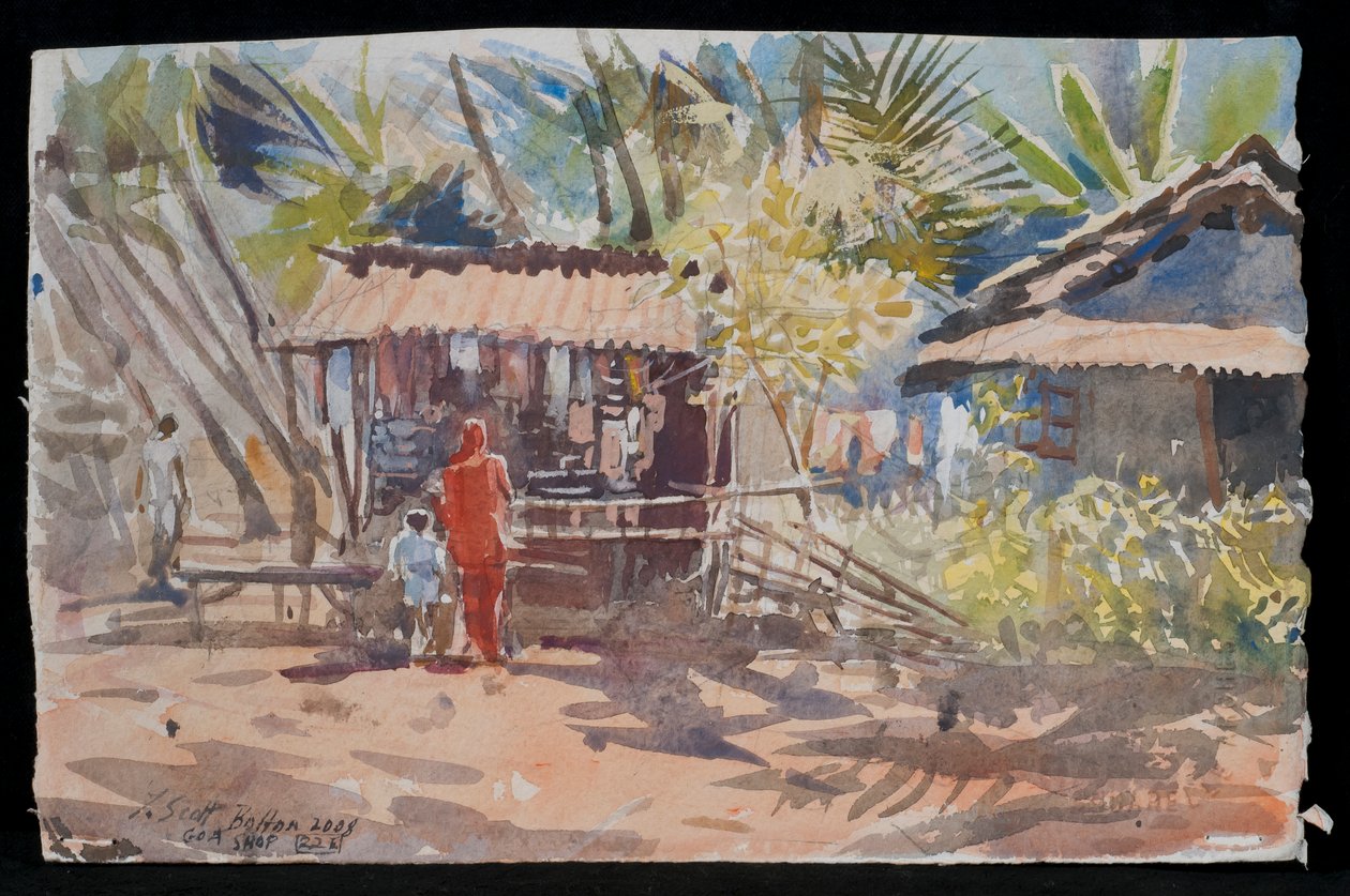Sklep Goa, 2008 autorstwa Tim Scott Bolton