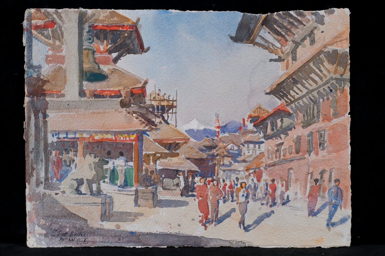 Patan, Katmandu, Nepal autorstwa Tim Scott Bolton