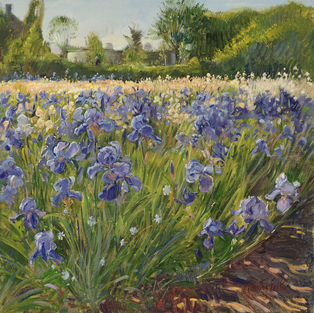 Nad niebieskimi tęczówkami autorstwa Timothy Easton