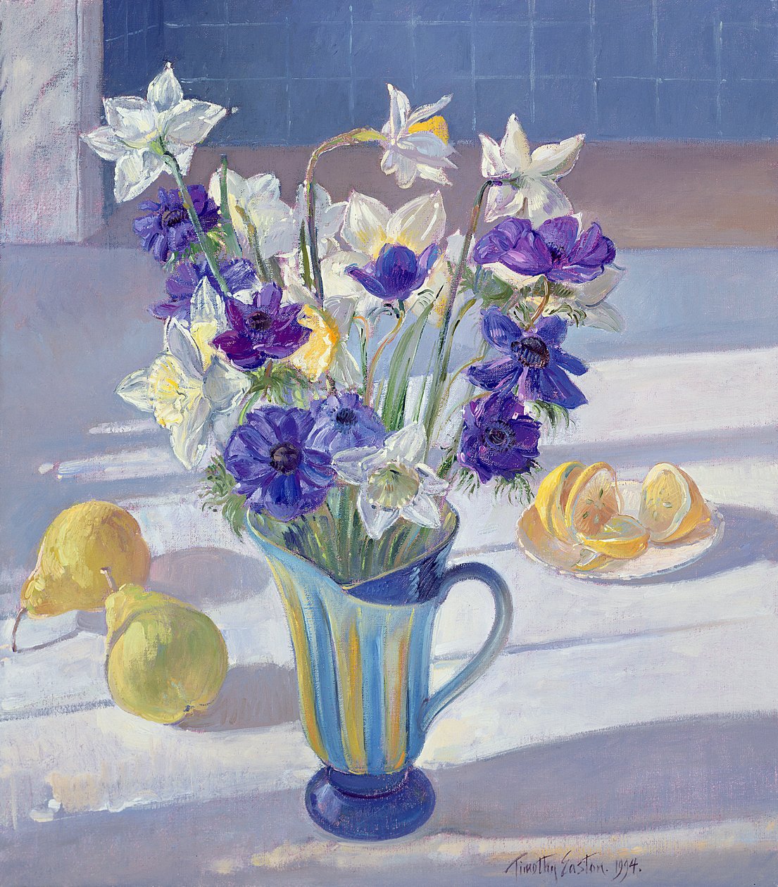 Wiosenne kwiaty i cytryny, 1994 autorstwa Timothy Easton