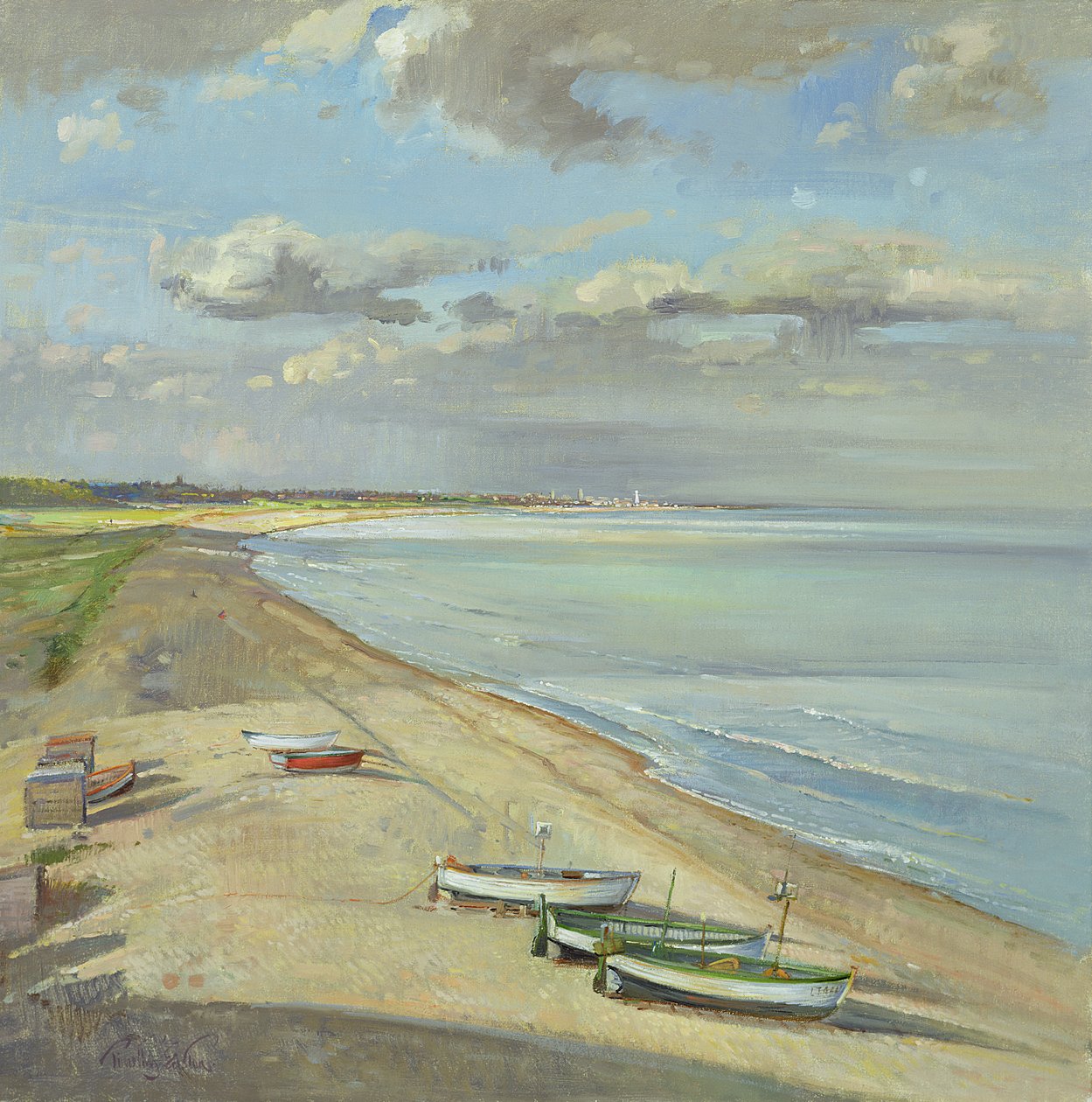 W kierunku Southwold autorstwa Timothy Easton