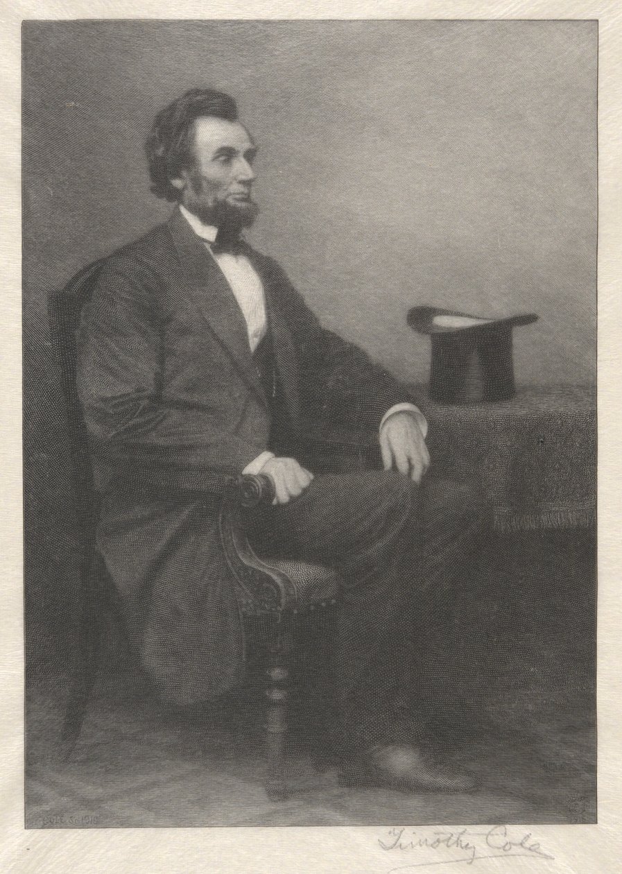 Abraham Lincoln autorstwa Timothy Cole