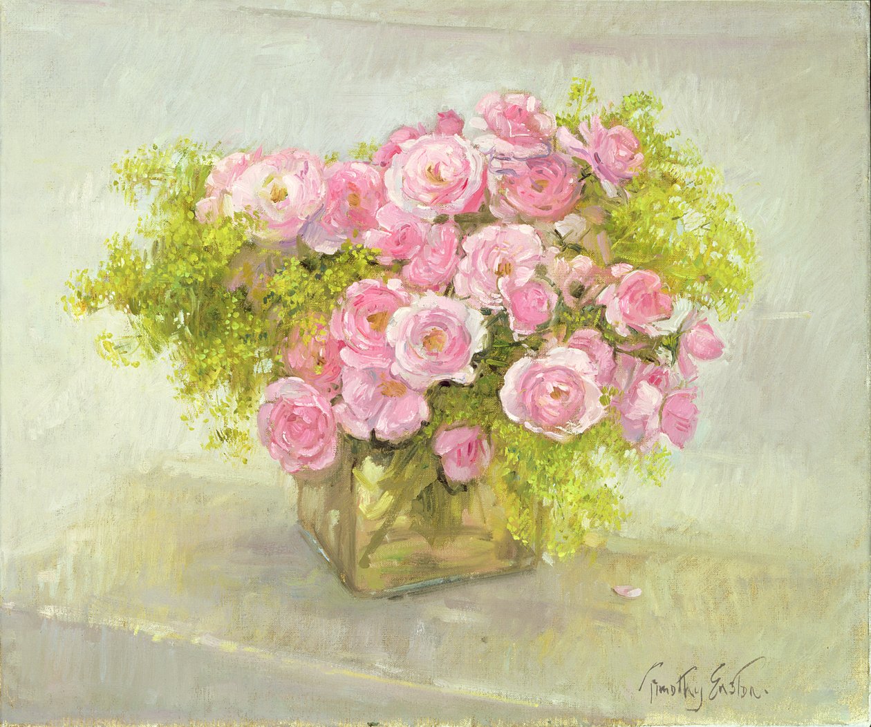 Alchemilla i Róże, 1999 autorstwa Timothy Easton