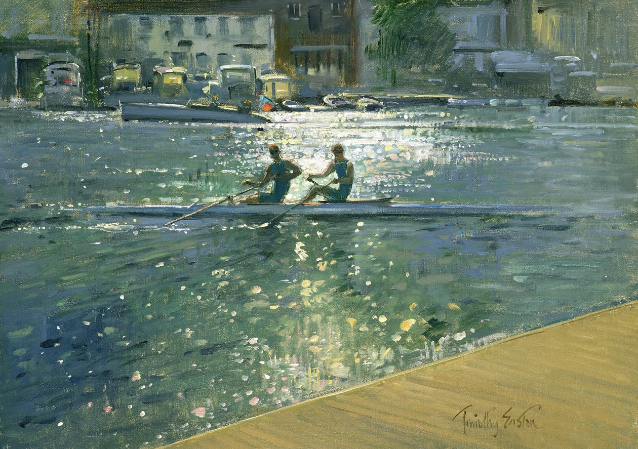 Przekraczanie Przerwy Światła, Henley autorstwa Timothy Easton