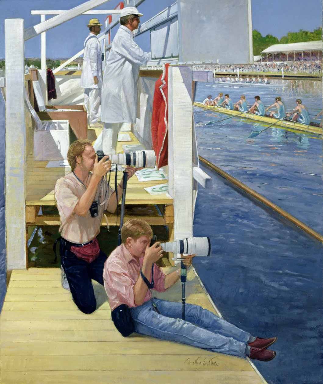 Podanie tablicy wyników, Henley autorstwa Timothy Easton