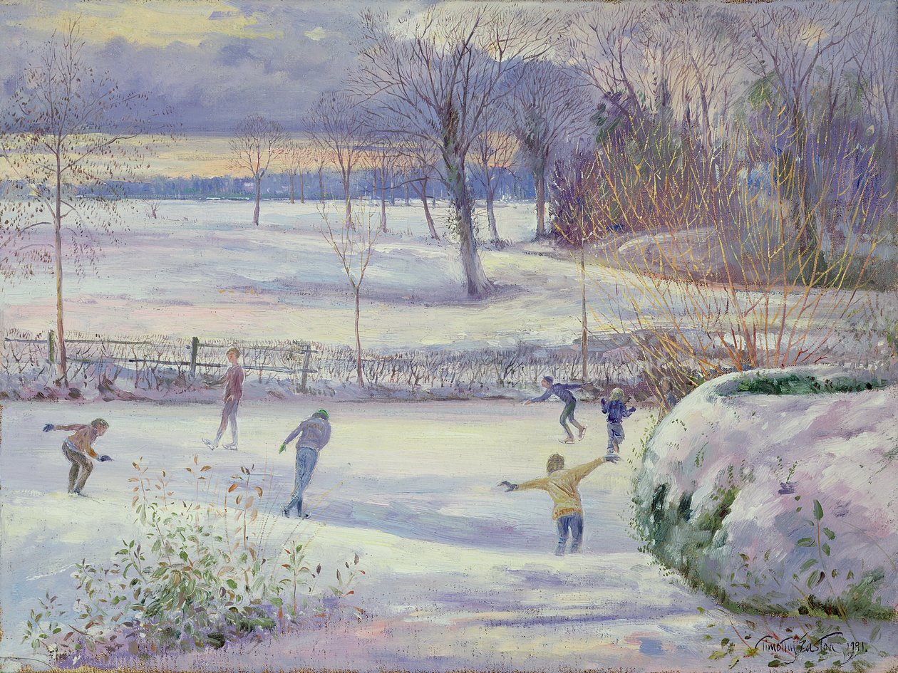 Dzień na łyżwach autorstwa Timothy Easton