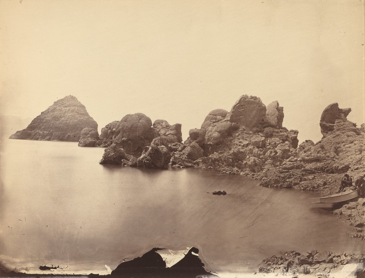 Kopuły Tufa, Jezioro Piramidowe, Nevada autorstwa Timothy H. O