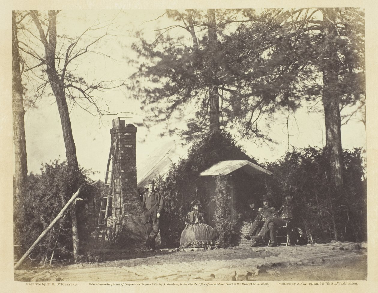 Architektura obozu, Brandy Station, Wirginia autorstwa Timothy O