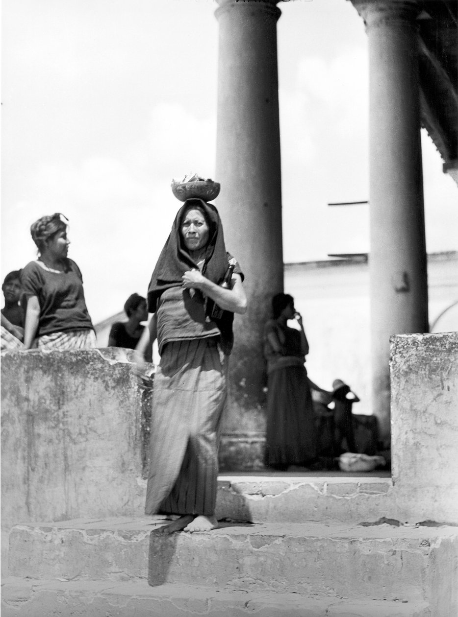 Rynek w Tehuantepec, Meksyk, 1929 r. autorstwa Tina Modotti