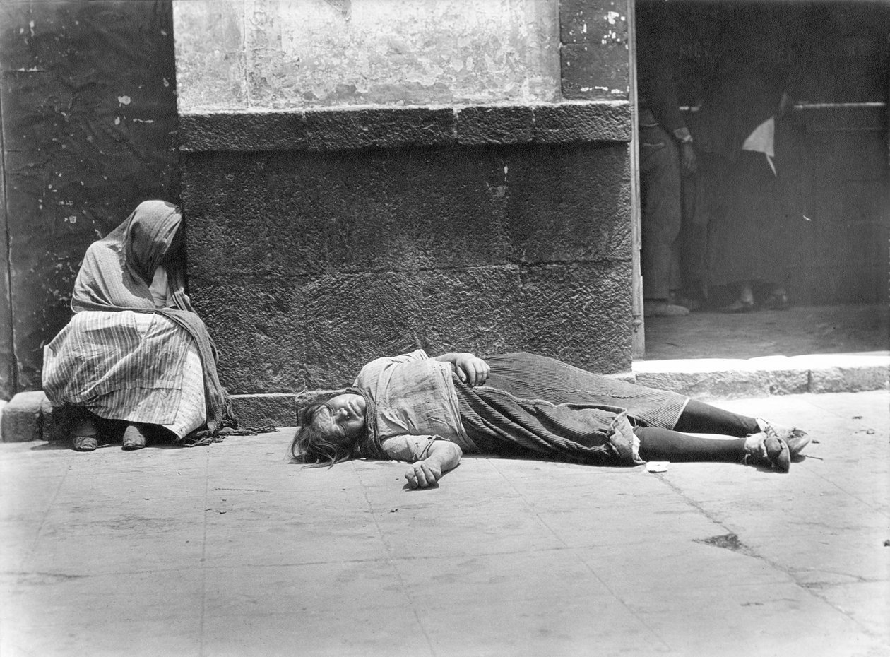 Nędza, miasto Meksyk, 1928 autorstwa Tina Modotti