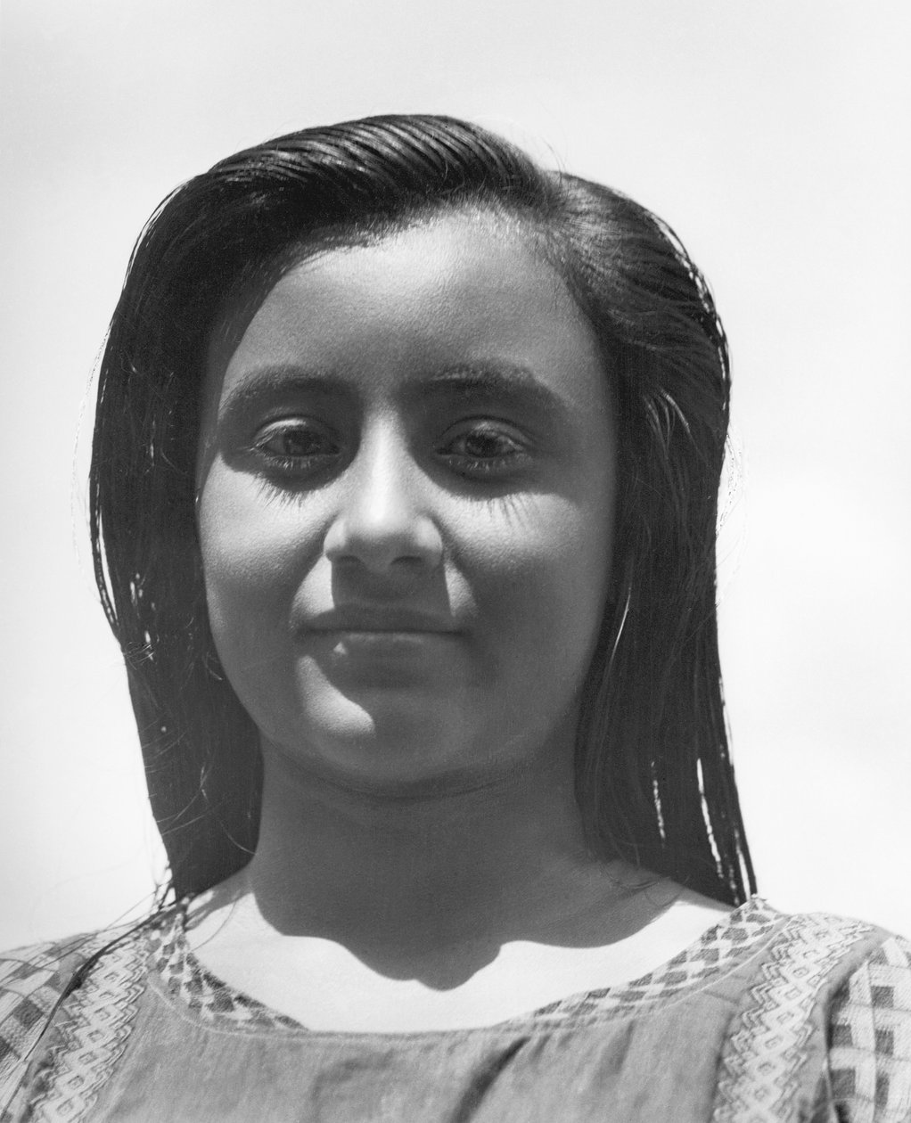 Kobieta z Tehuantepec, Meksyk, 1929 autorstwa Tina Modotti