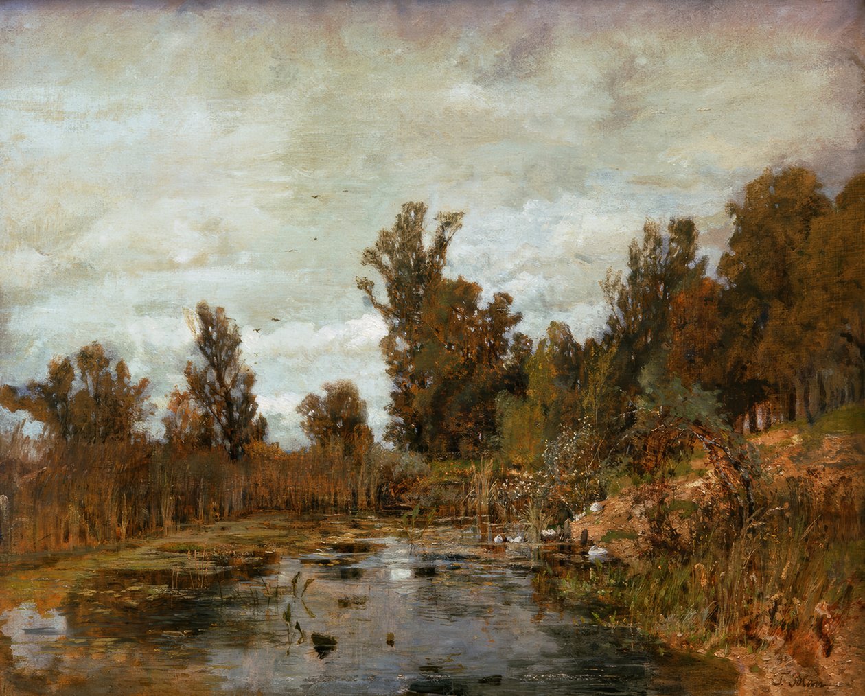 Heustadlwasser autorstwa Tina Blau