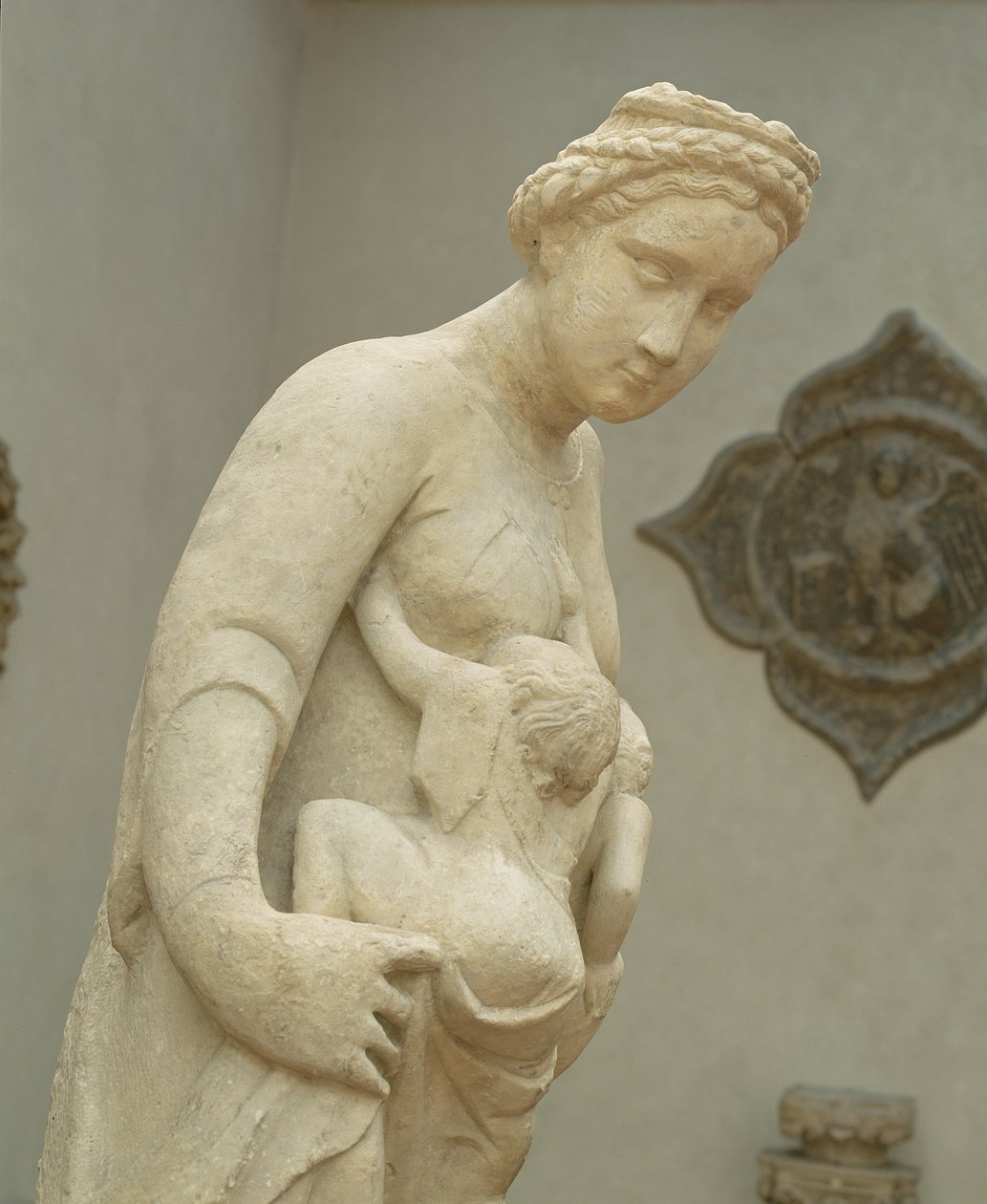 Carita, ok.1320 (marmur) autorstwa Tino di Camaino