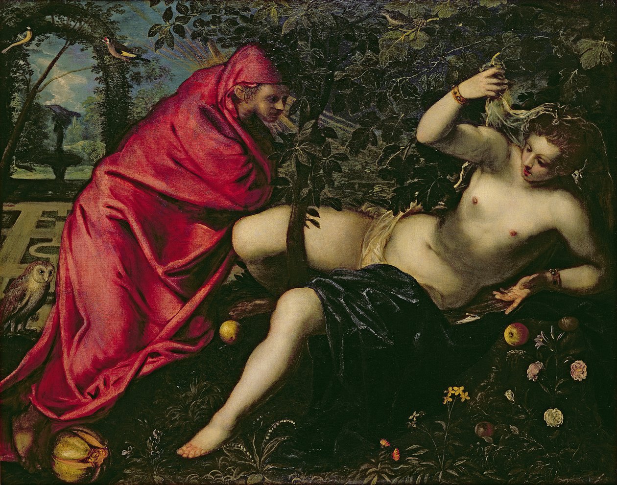Angelica i pustelnik autorstwa Tintoretto