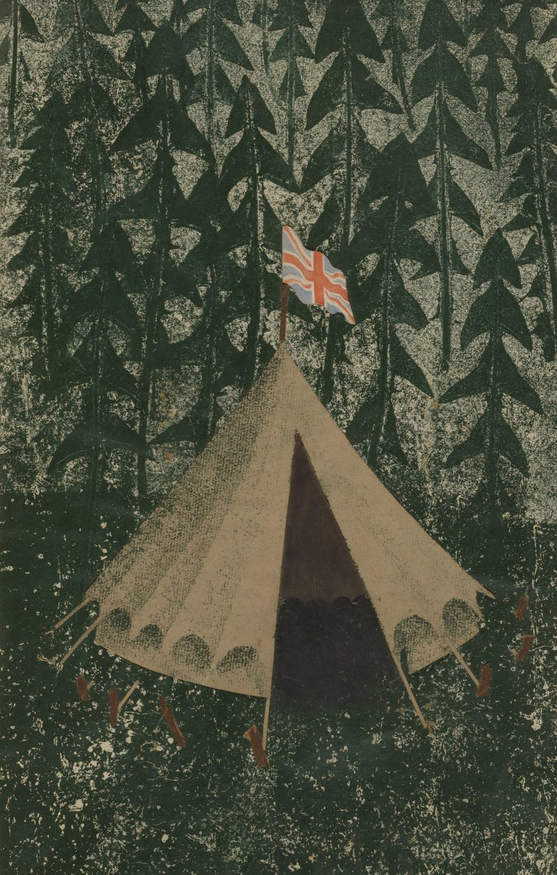 Namiot autorstwa Tirzah Ravilious
