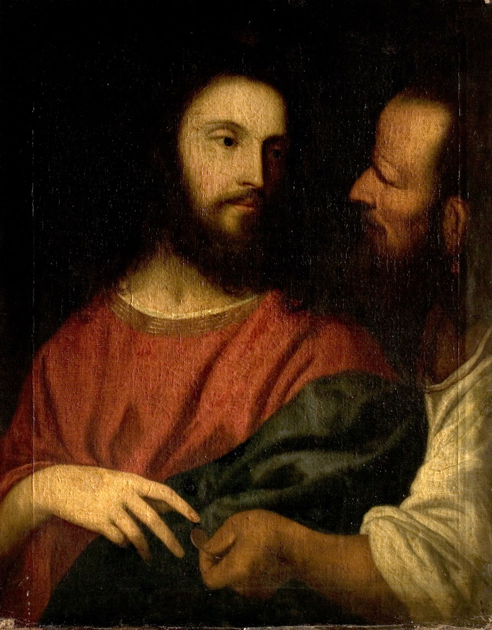 Pieniądze w hołdzie autorstwa Tiziano Vecelli