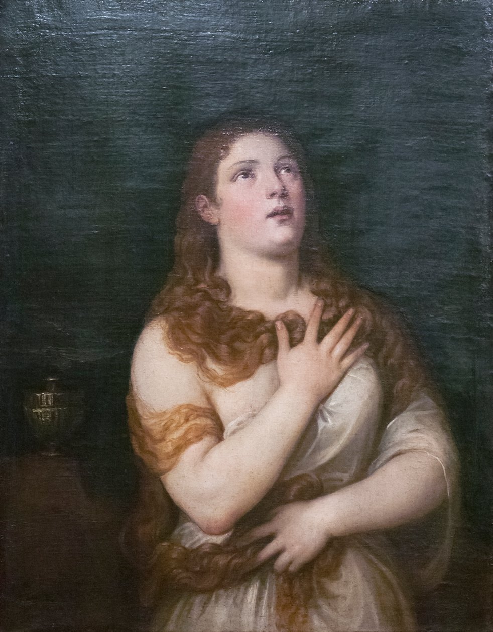 Pokutna Magdalena autorstwa Titian (c.1488 1576) (after)