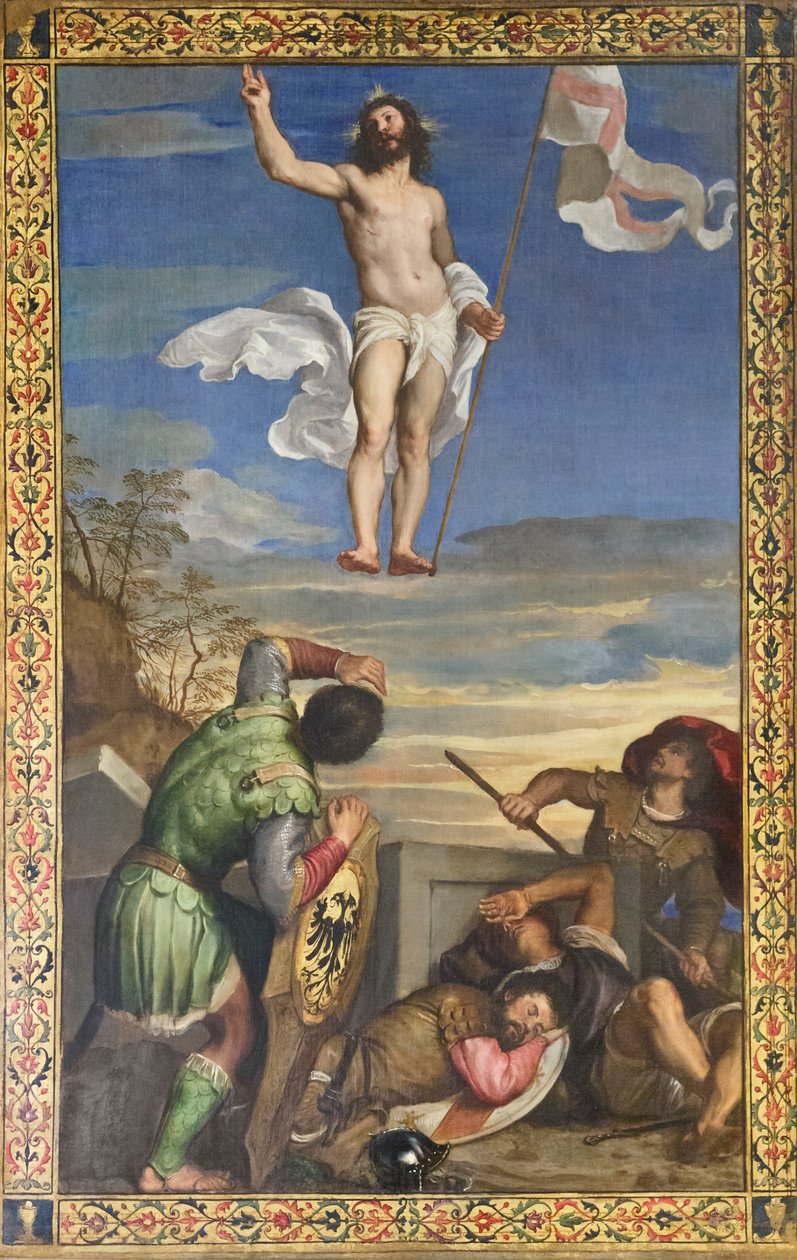 Zmartwychwstanie Jezusa autorstwa Titian (c.1488 1576)