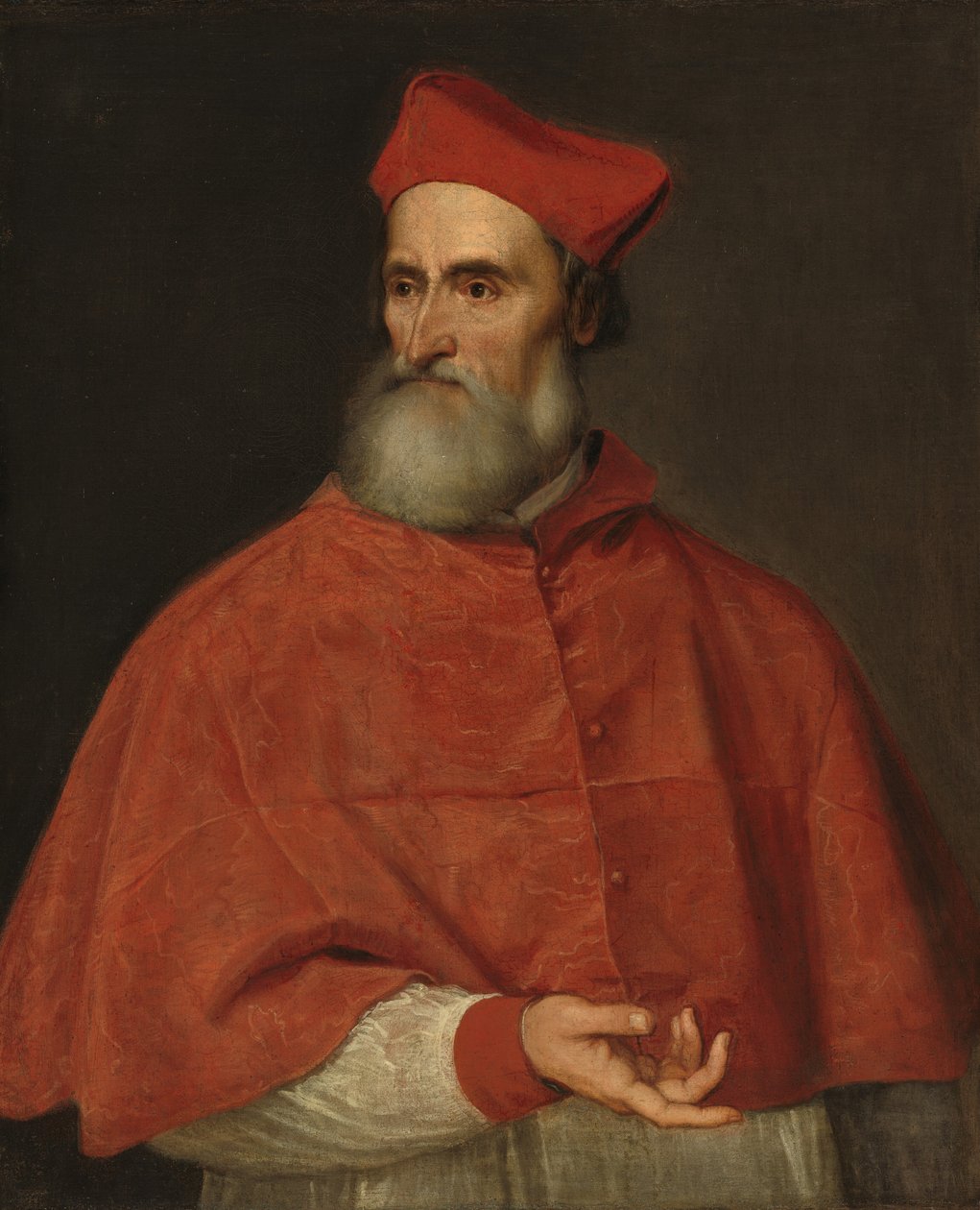 Kardynał Pietro Bembo, 15391540. autorstwa Titian