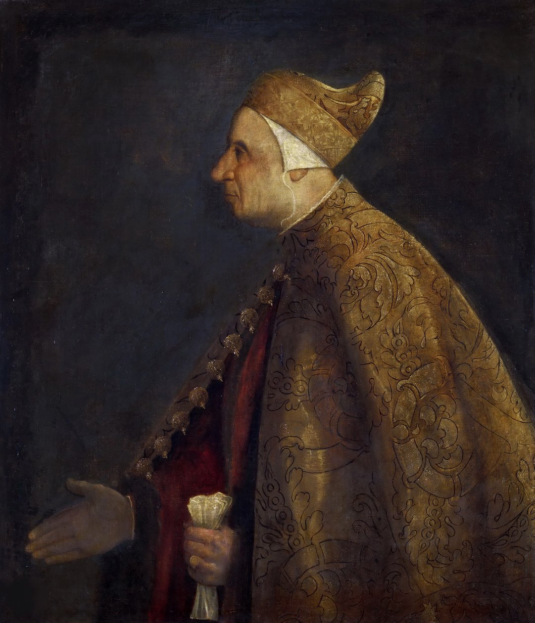 Portret doży Niccolò Marcello, ok. 1542. autorstwa Titian