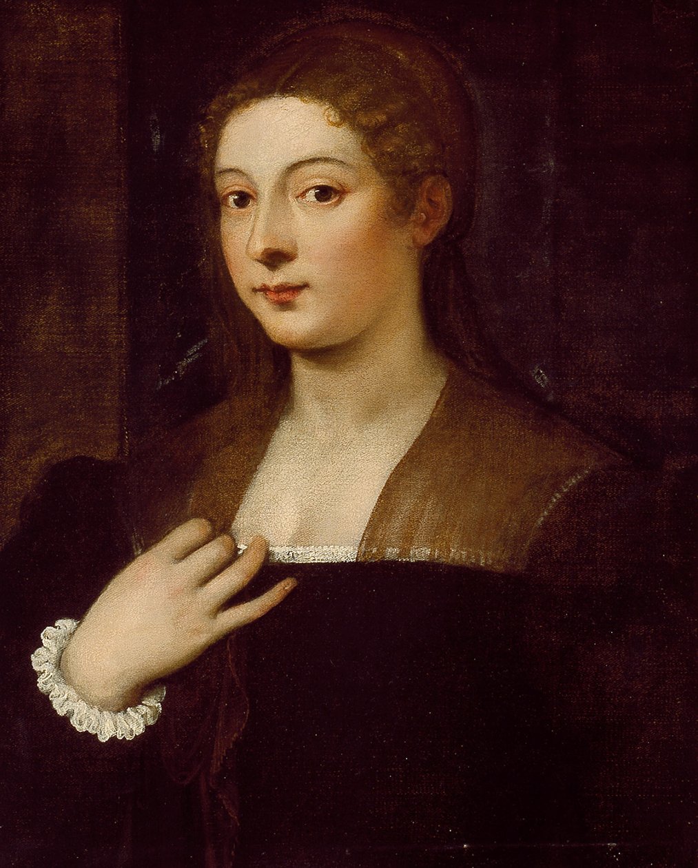 Portret damy autorstwa Titian