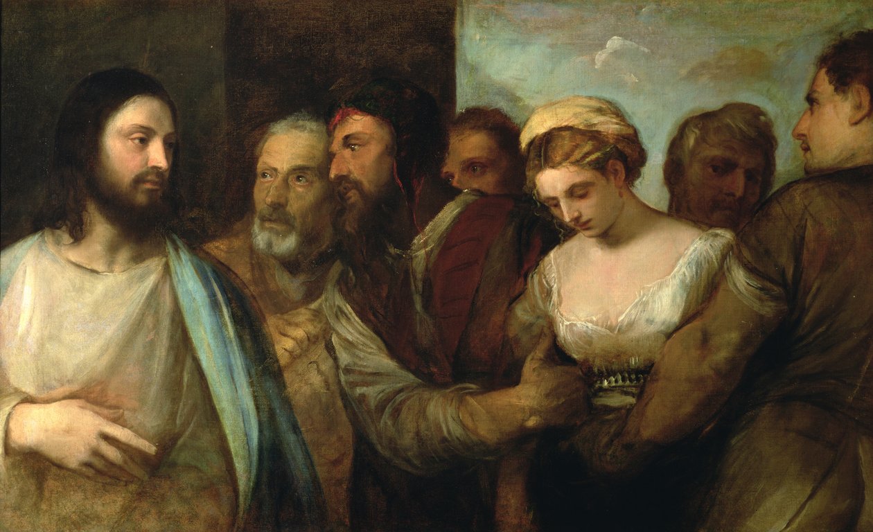 Христ ба завхай эмэгтэй, 1512-15поли autorstwa Tiziano Vecelli