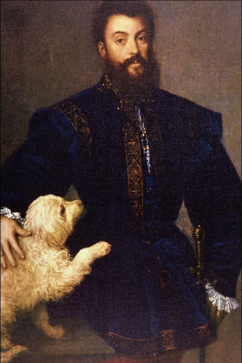 Federico II Gonzaga autorstwa Tiziano Vecelli