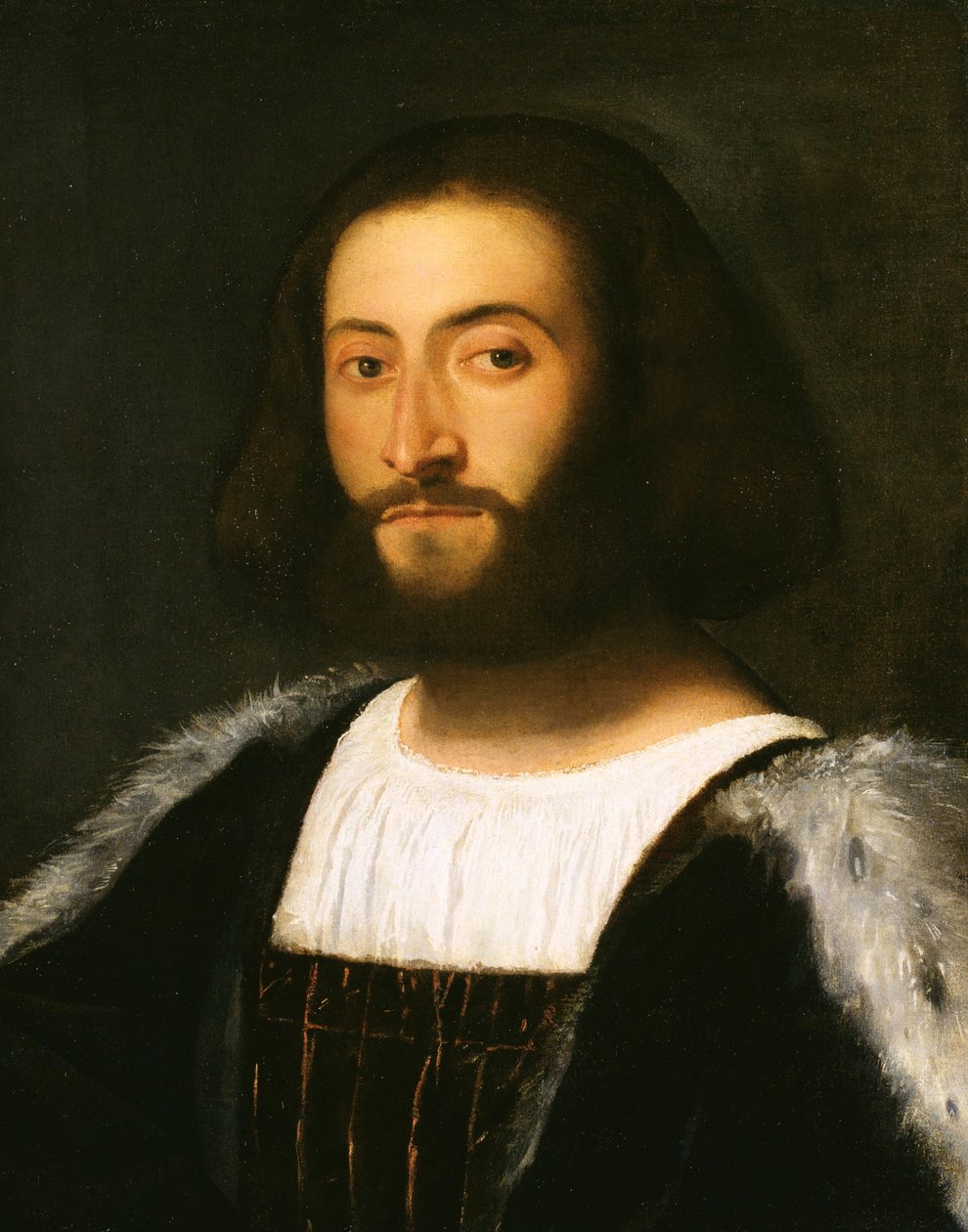 Portret mężczyzny autorstwa Tiziano Vecelli